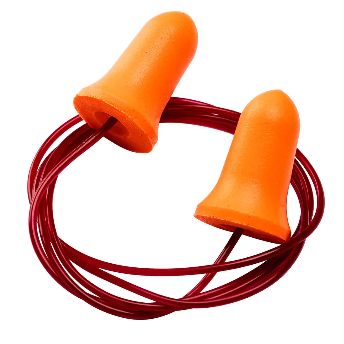 EP09 - Bouchons d'oreille Bell Confort en mousse PU avec cordon (200 paires)