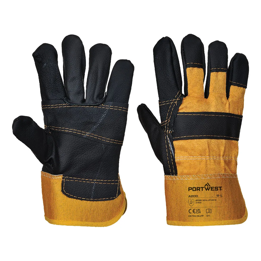 A200 - Gant Docker Cuir ameublement